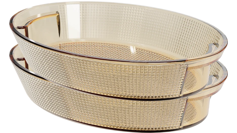 Oval Textured Baking Dish