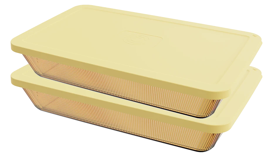 Rectangular Ribbed Baking Dish Set