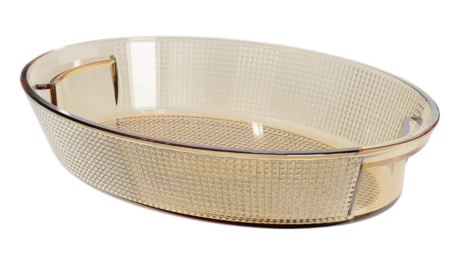 Oval Textured Baking Dish