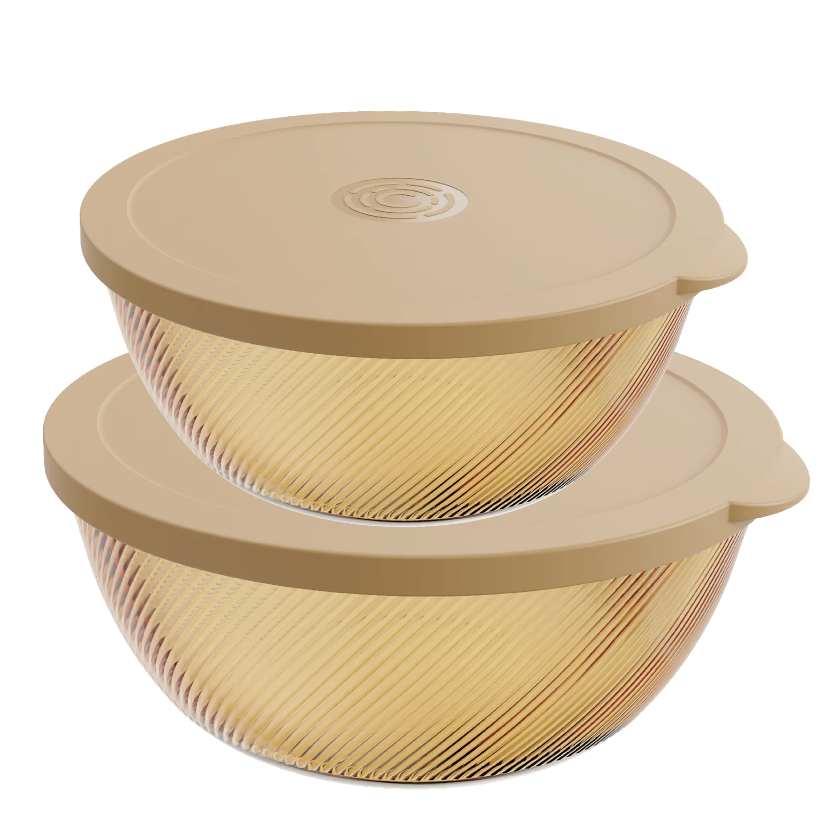 Ribbed Serving Bowl
