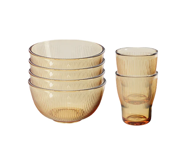 Ribbed Food Container Set