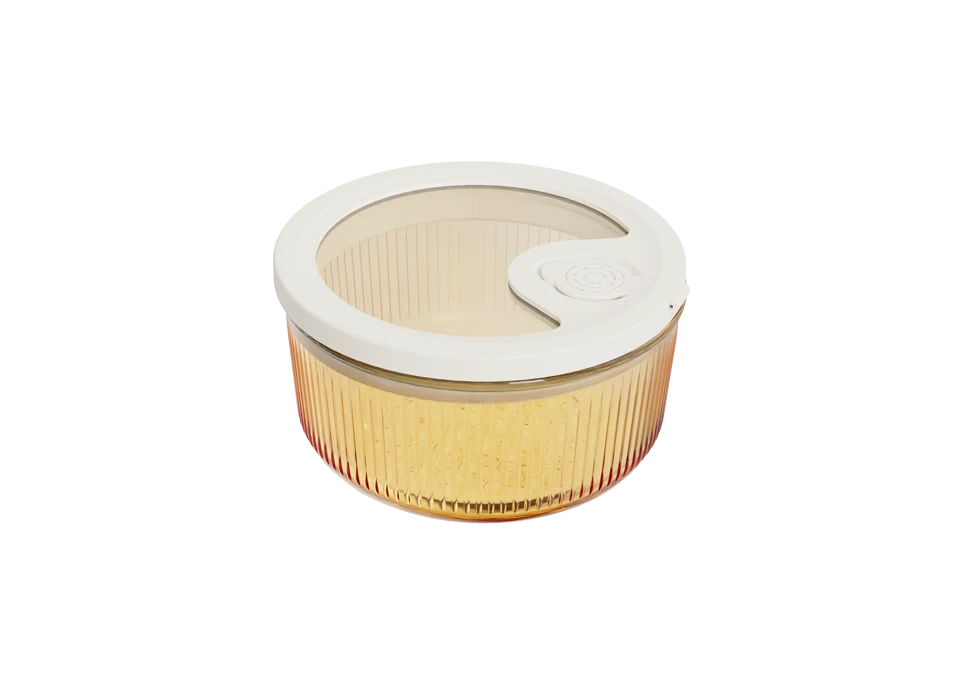 Round Ribbed Food Container