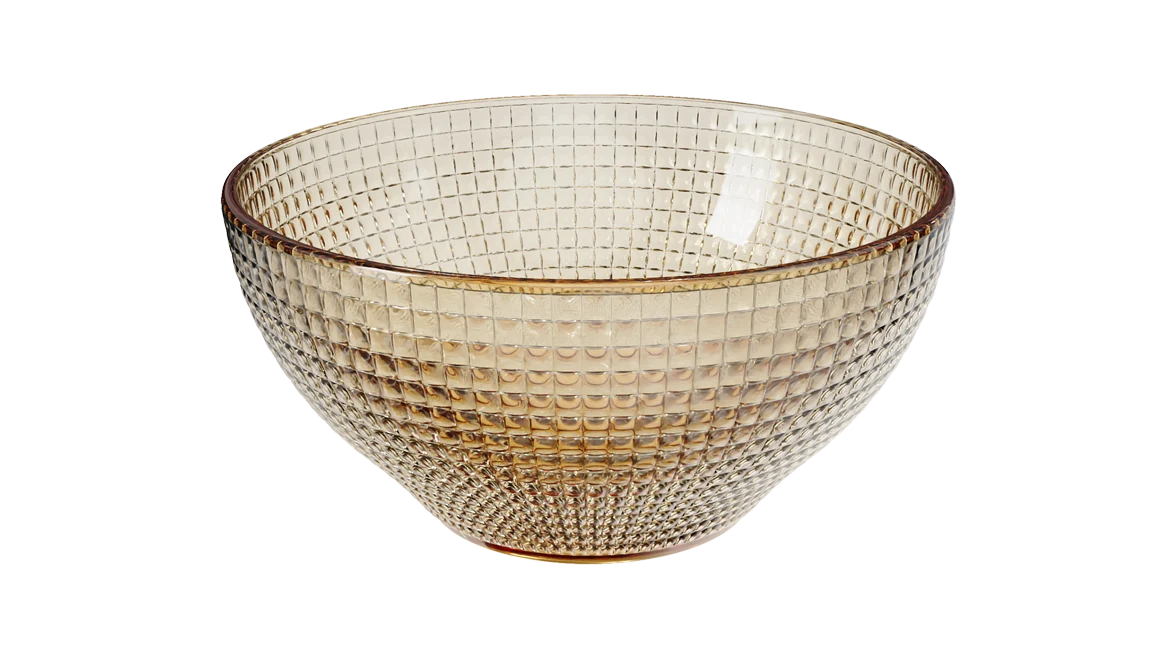 Dotted Glass Bowl
