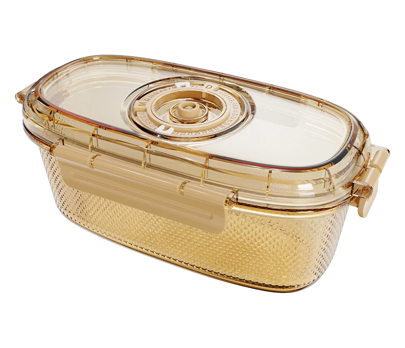 Oval Textured Food Container
