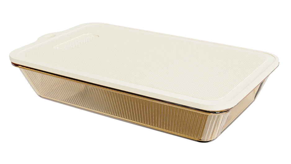 Rectangular Ribbed Baking Dish Set