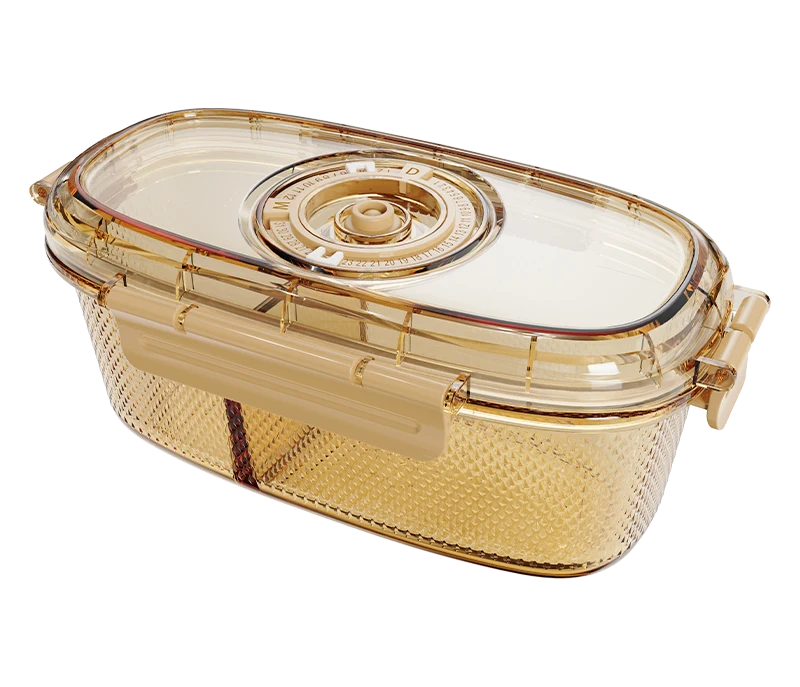 Oval Textured Food Container