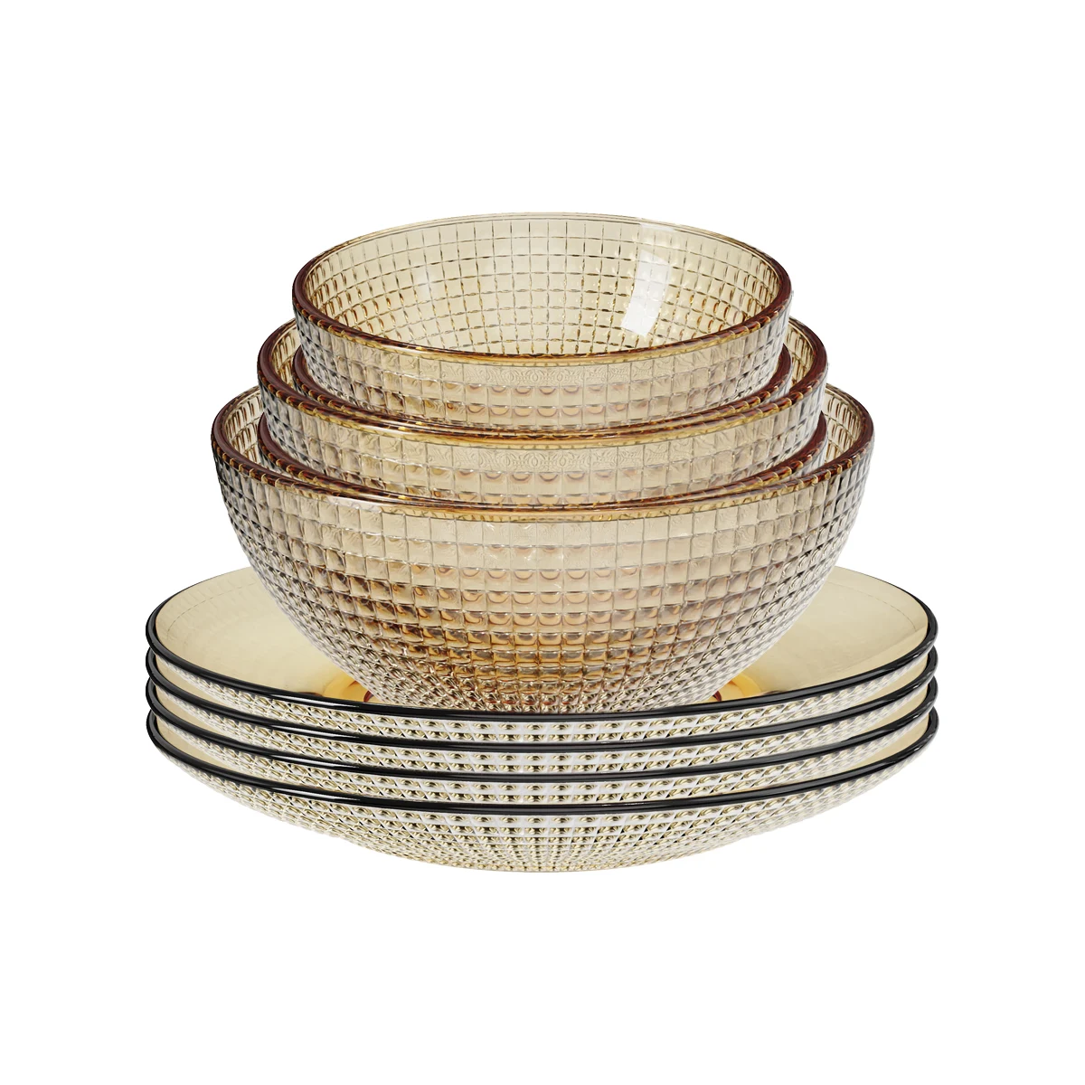 Dotted Food Container Set