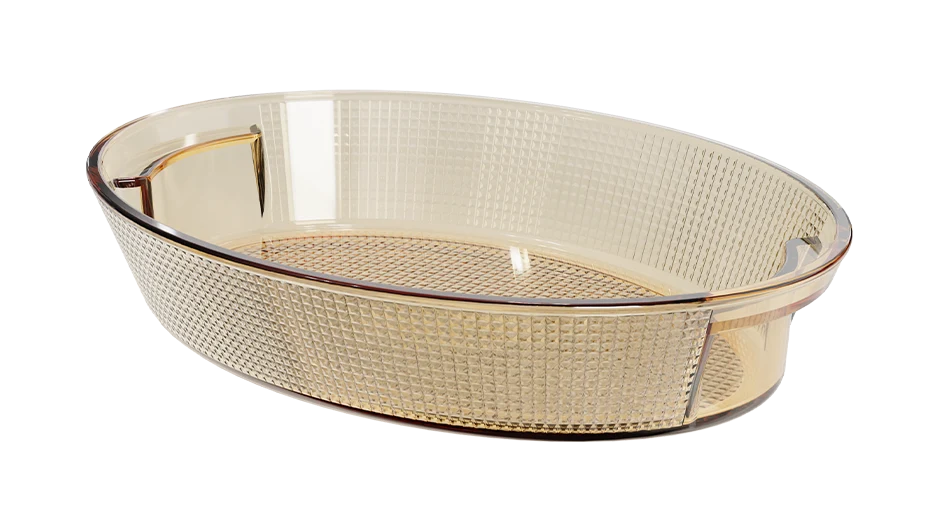 Oval Textured Baking Dish