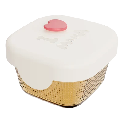 Square Textured Food Container