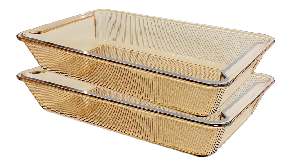 Rectangular Ribbed Baking Dish