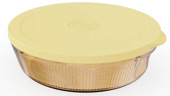 Round Ribbed Baking Dish Set