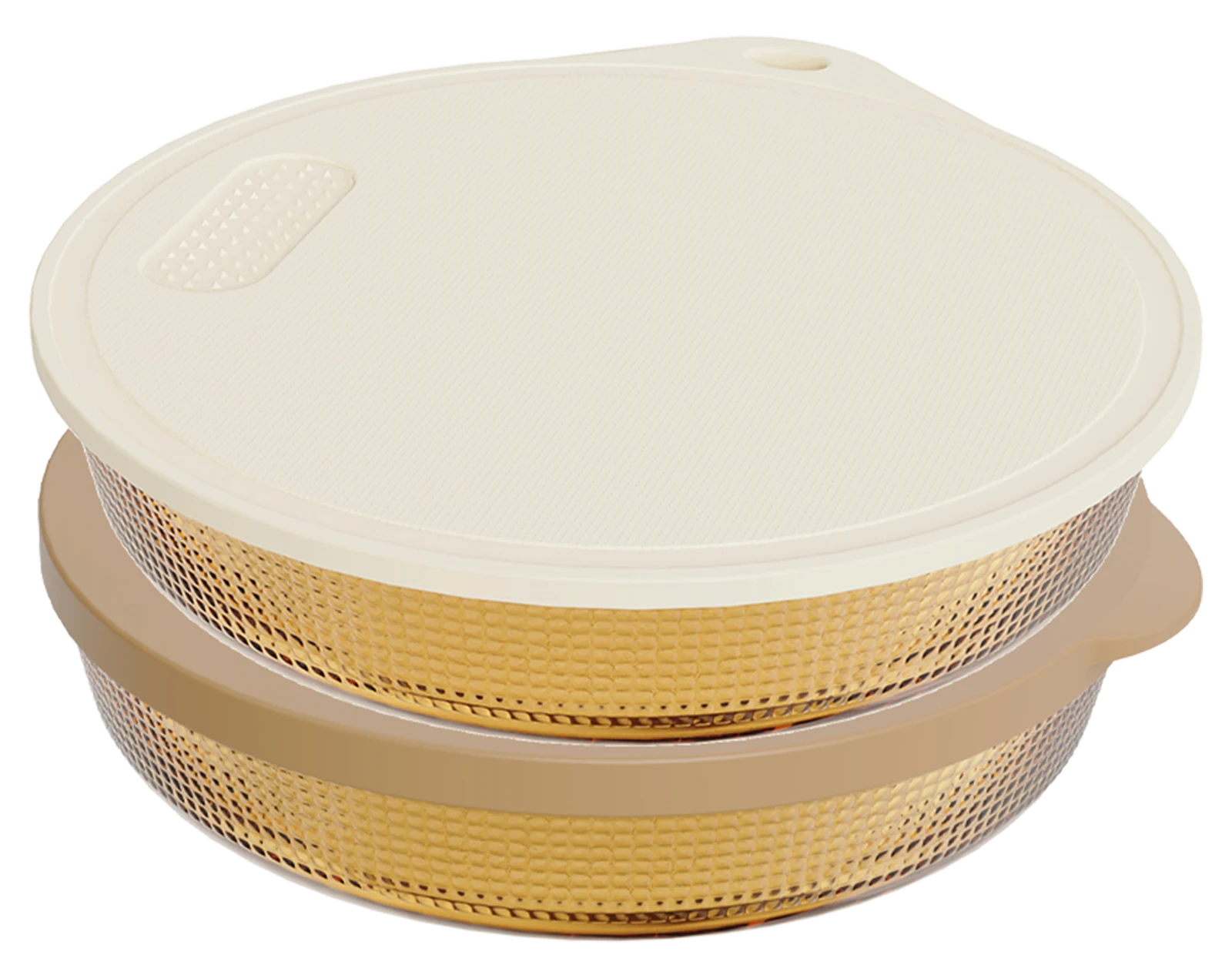 Round Dotted Baking Dish Set
