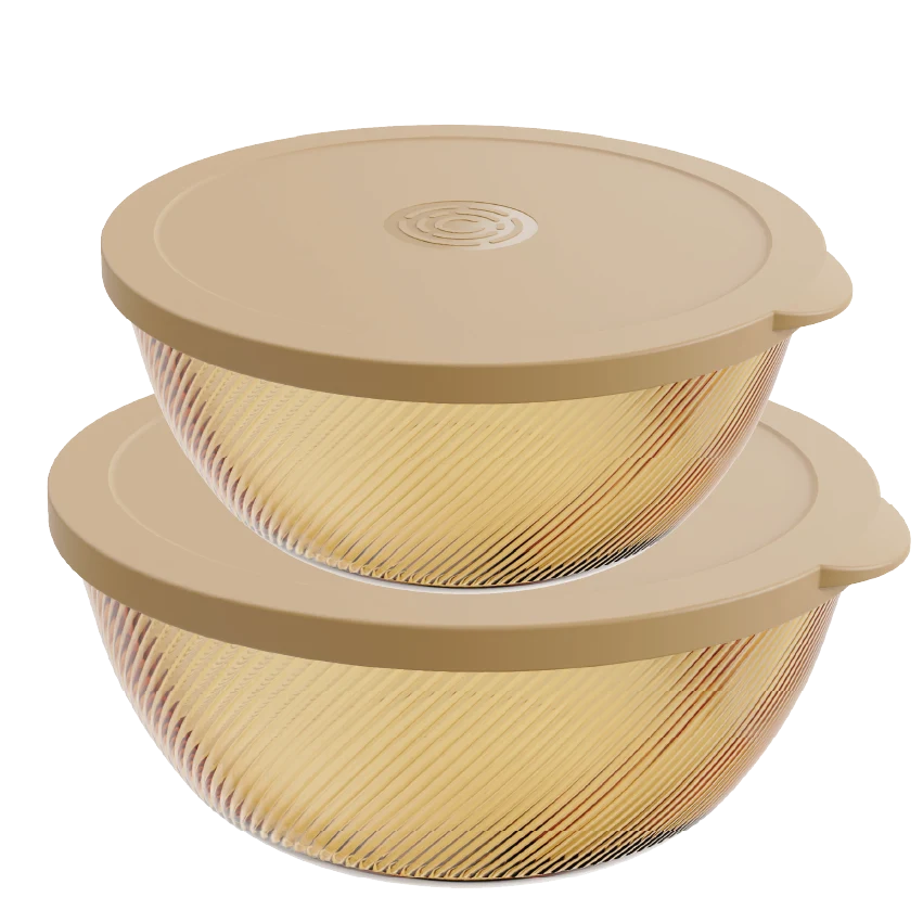 Ribbed Serving Bowl