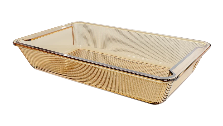 Rectangular Ribbed Baking Dish
