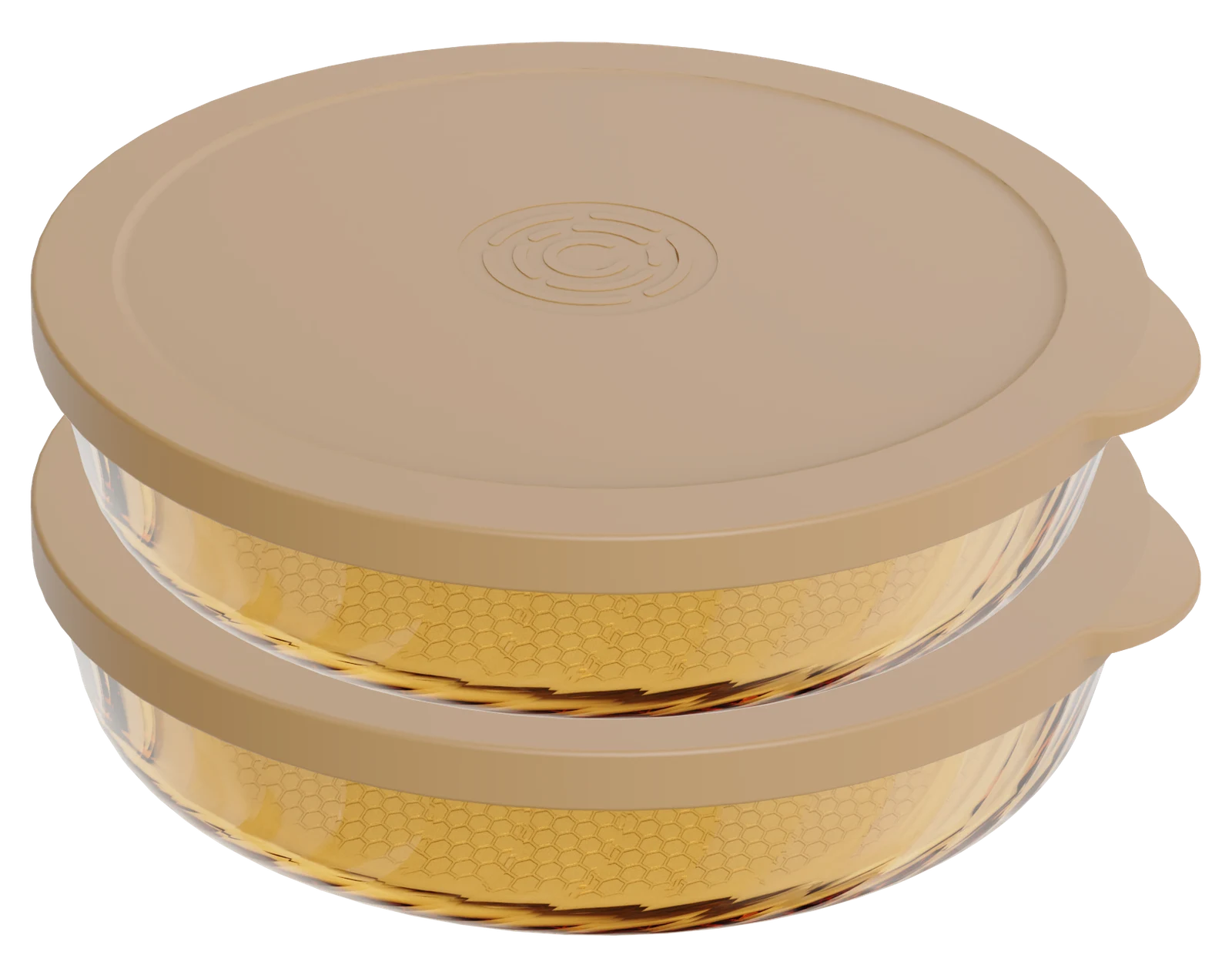 Round Spiral Baking Dish Set