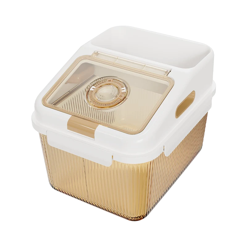 Rectangular Ribbed Storage Container