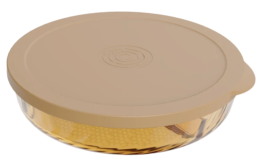 Round Spiral Serving Dish Set