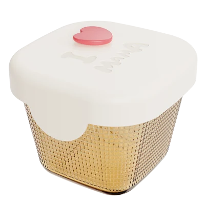 Square Textured Food Container