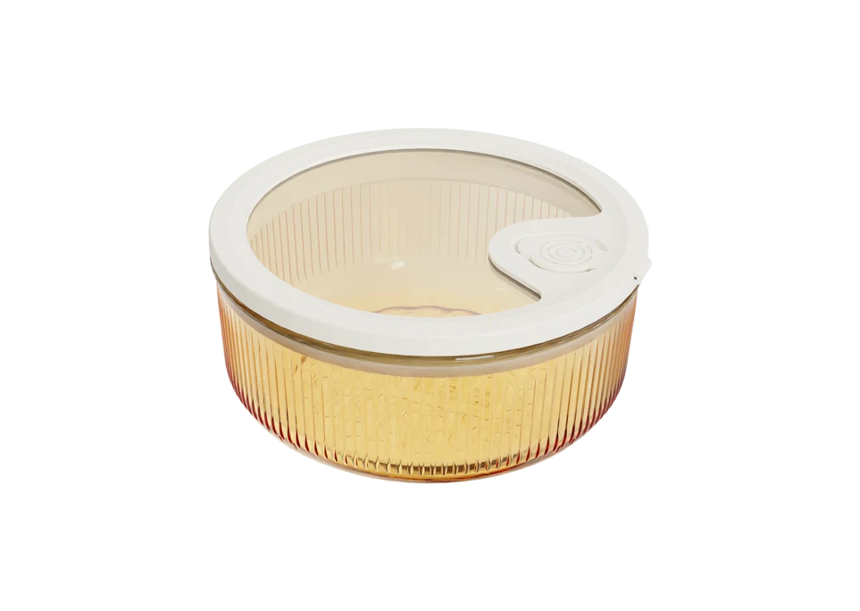 Round Ribbed Food Container