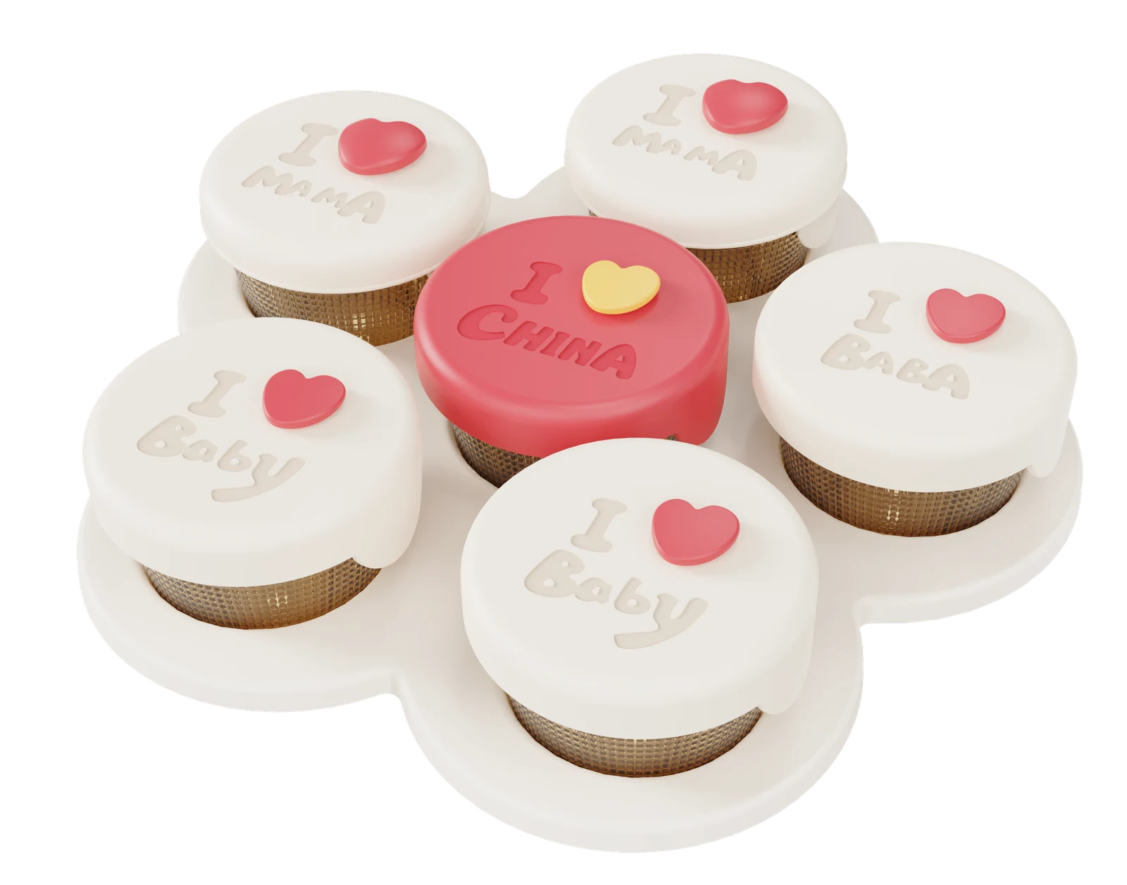 Round Textured Food Container