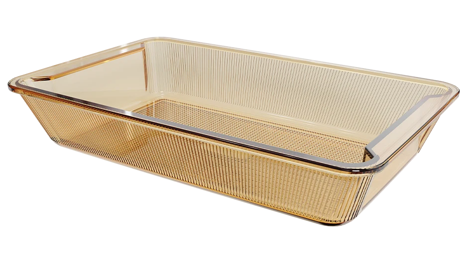 Rectangular Ribbed Baking Dish