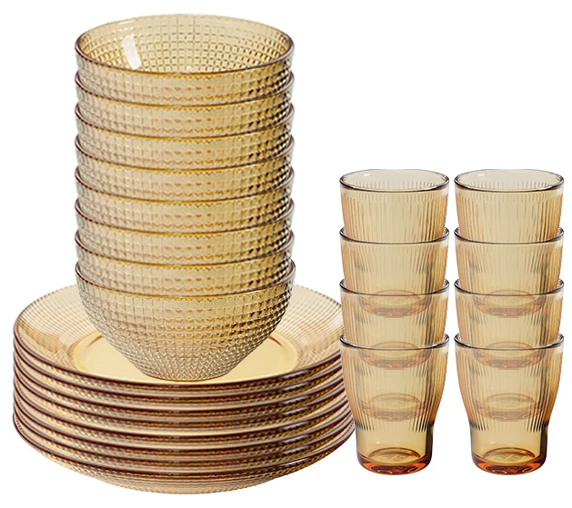 Dotted Food Container Set