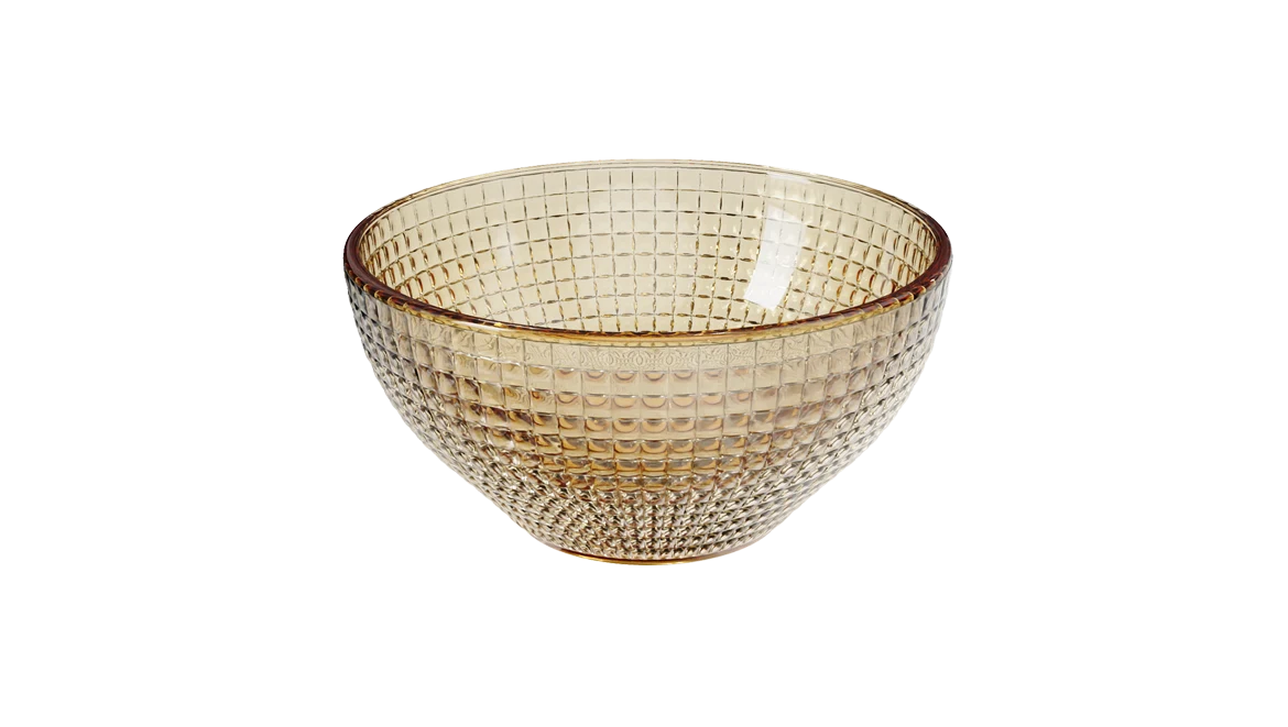 Dotted Glass Bowl