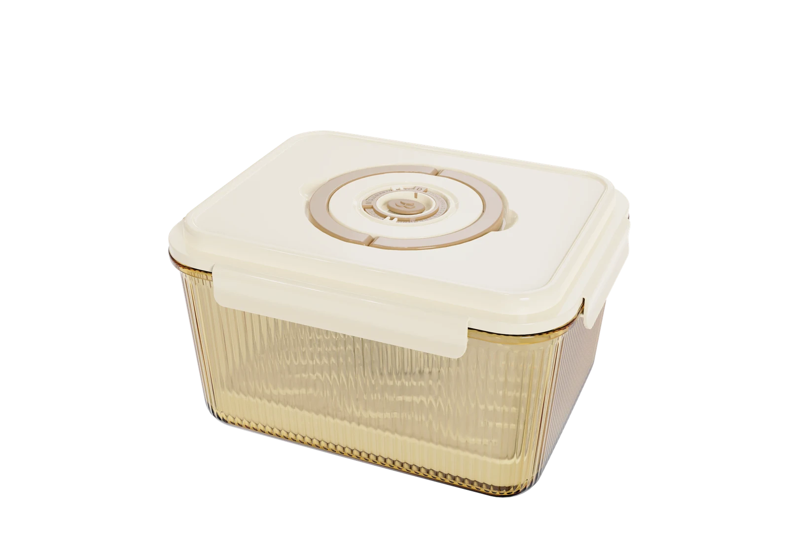Rectangular Ribbed Storage Container