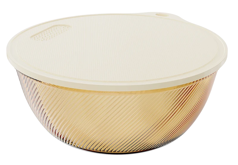 Ribbed Serving Bowl