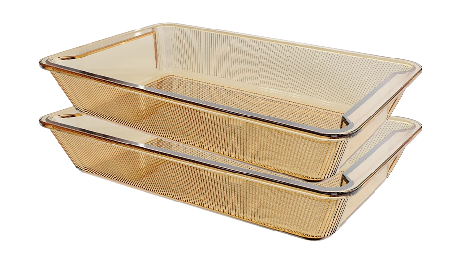 Rectangular Ribbed Baking Dish
