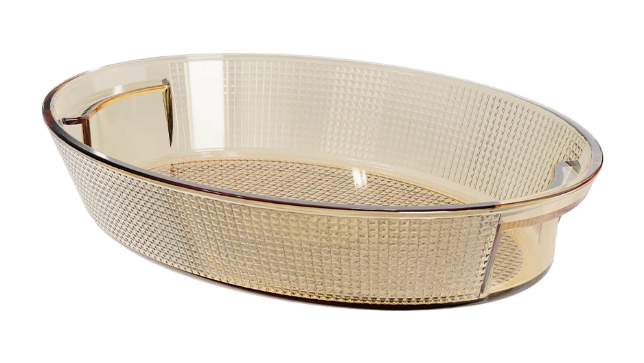 Oval Textured Baking Dish