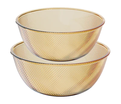 Ribbed Serving Bowl