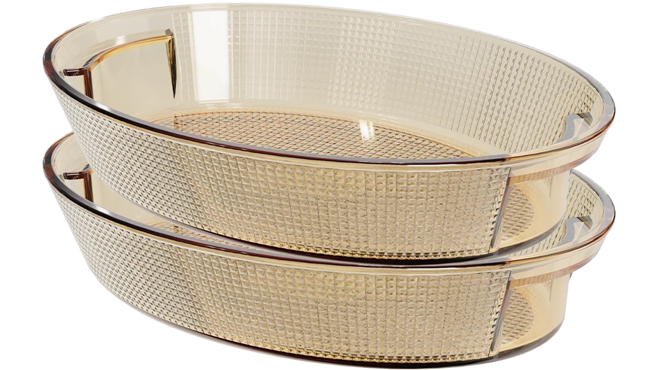 Oval Textured Baking Dish