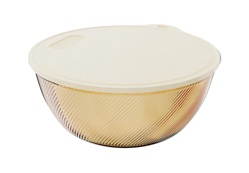 Ribbed Serving Bowl