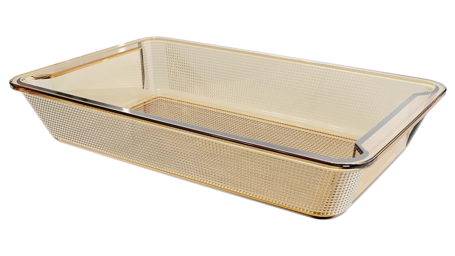 Rectangular Textured Baking Dish