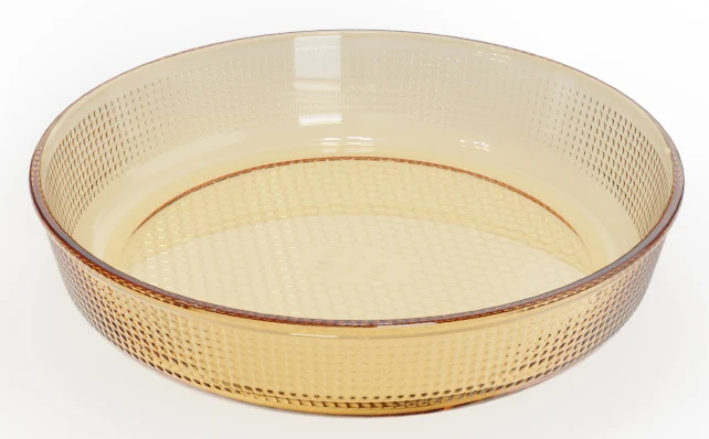Round Dotted Baking Dish