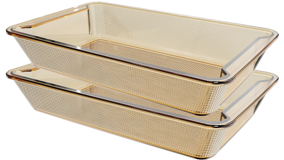 Rectangular Textured Baking Dish