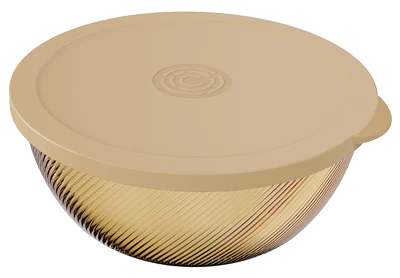 Ribbed Serving Bowl
